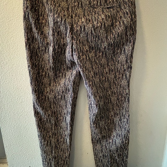 Zara Black with Multi color accents Straight Leg Pants - Picture 4 of 6